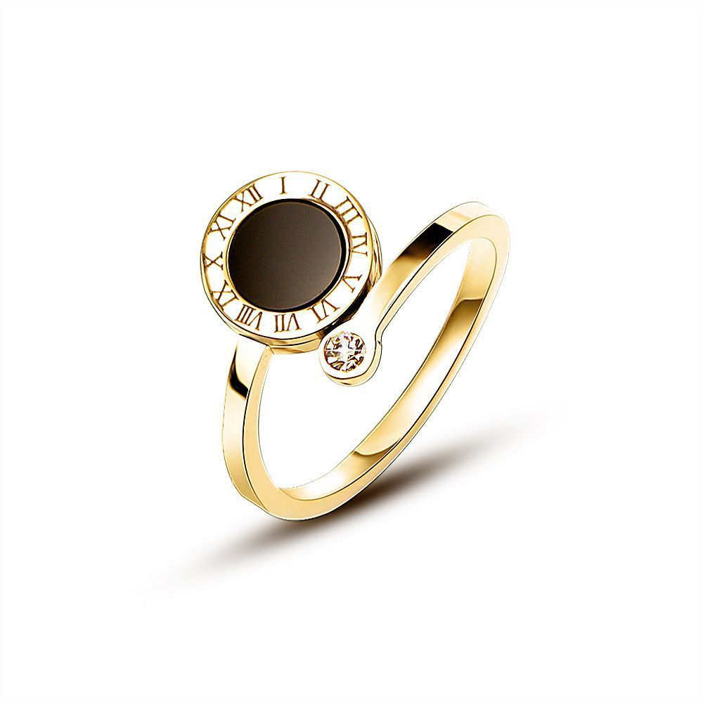 Adjustable Open Ring Collection - Roman Numeral, Wheat & Clover Designs in Gold & Silver